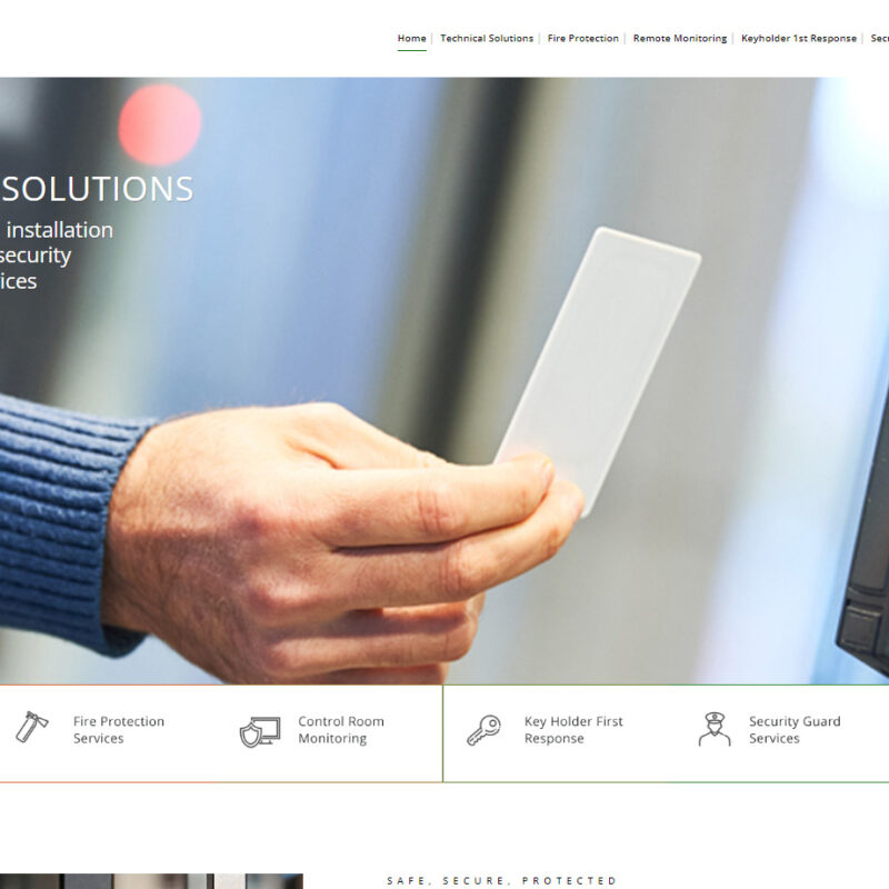 Web design in Beverley by Weborchard for SCAMP Security Hull East Yorkshire Wordpress Website Design