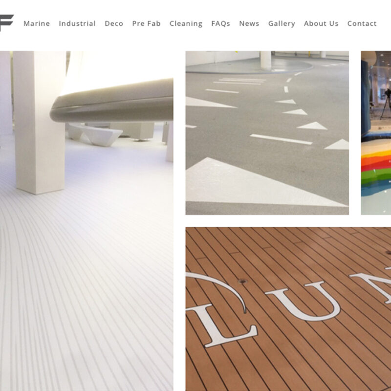 Advanced Resin Flooring (ARF) web design and branding by Weborchard Company based in Beverley, East Riding website design