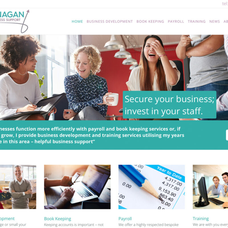 Weborchard website designer for Jo Branagan helpful business support, wordpress beverley web design