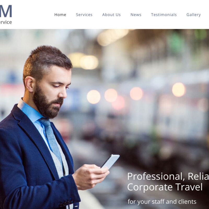 Website design for KLM travel service by weborcahrd web design, wordpress website beverley and hull