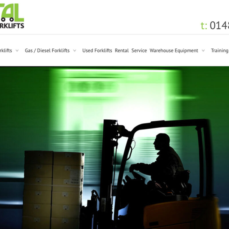 Web company beverley, Capital forklifts website by weborchard, wordpress web design, beverly, east riding