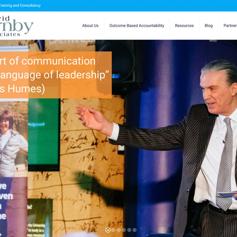 David Burnby & associates website design hull, wordpress website designer by weborcard web design