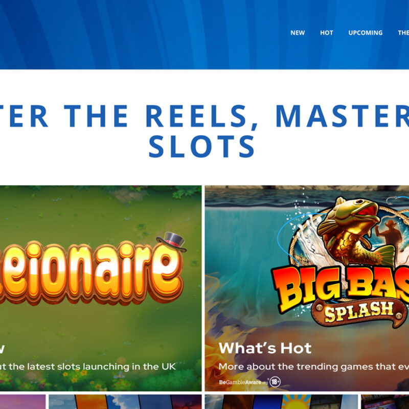 Slot features web design by weborchard - Beverley web design company, East Yorkshire. Wordpress website