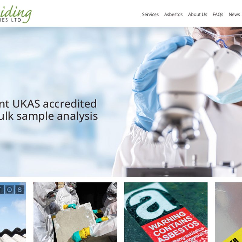 Weborchard website design for East Riding Laboratories LTD, Wordpress website in Beverley, East Riding of Yorkshire